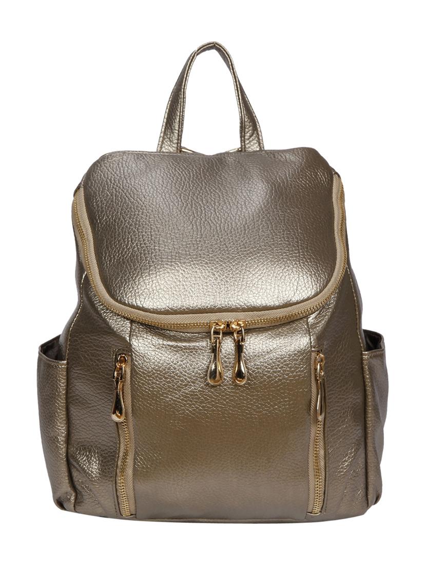 brown leatherette backpack - 11934640 -  Zoom Image - 0