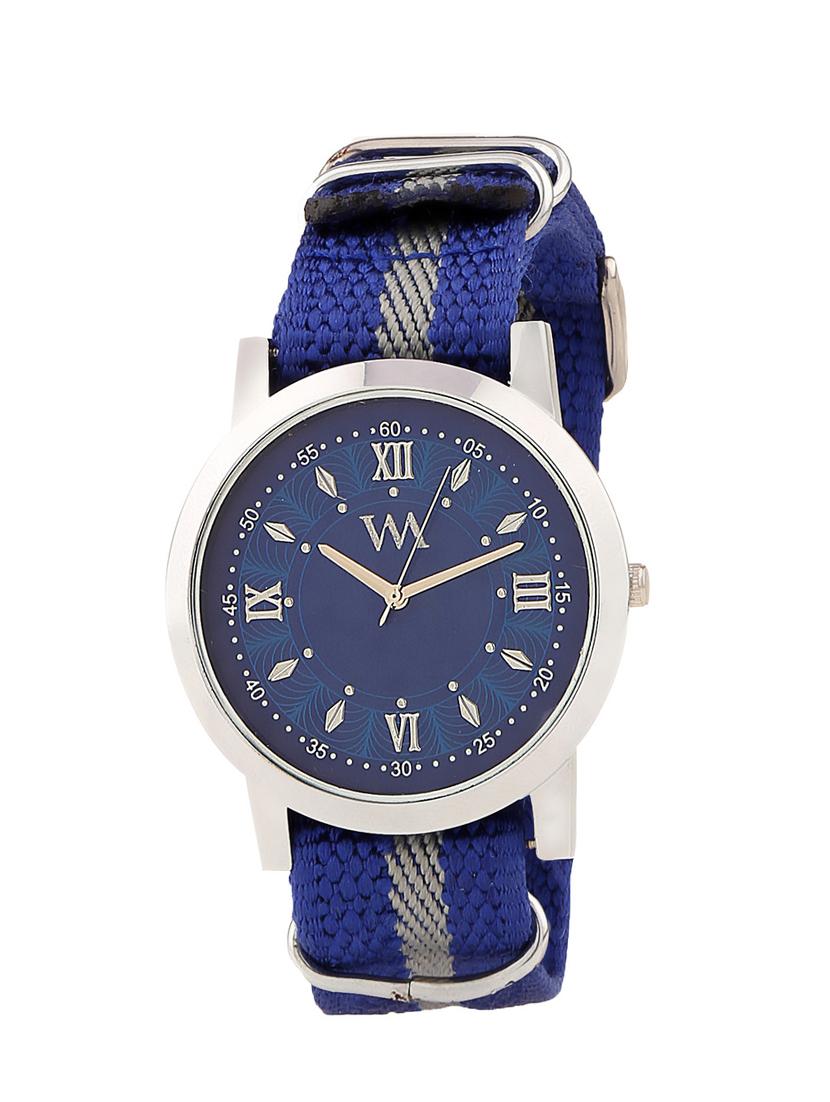blue analogue wrist watch - 11934670 -  Zoom Image - 0