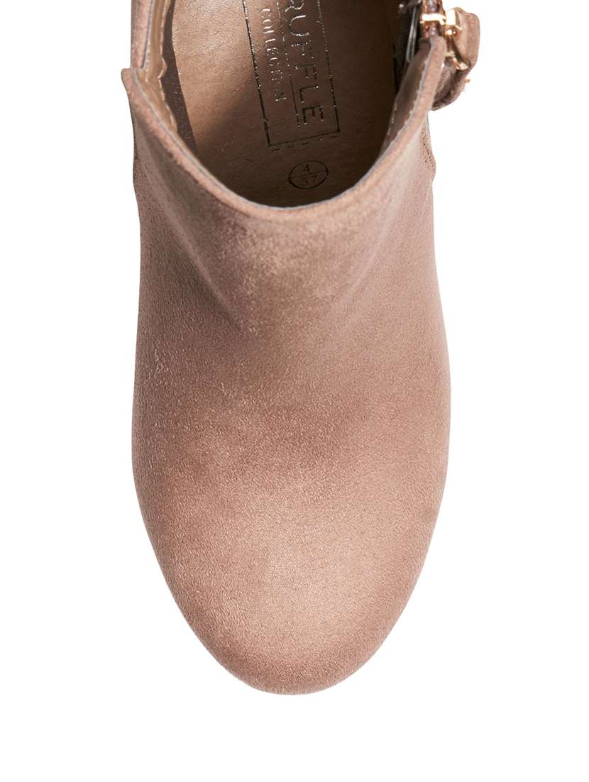 pink synthetic ankle boot - 11946178 -  Standard Image - 3