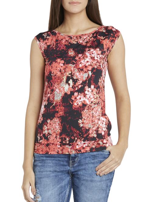 floral ladder cut out back top - 11958412 -  Standard Image - 0