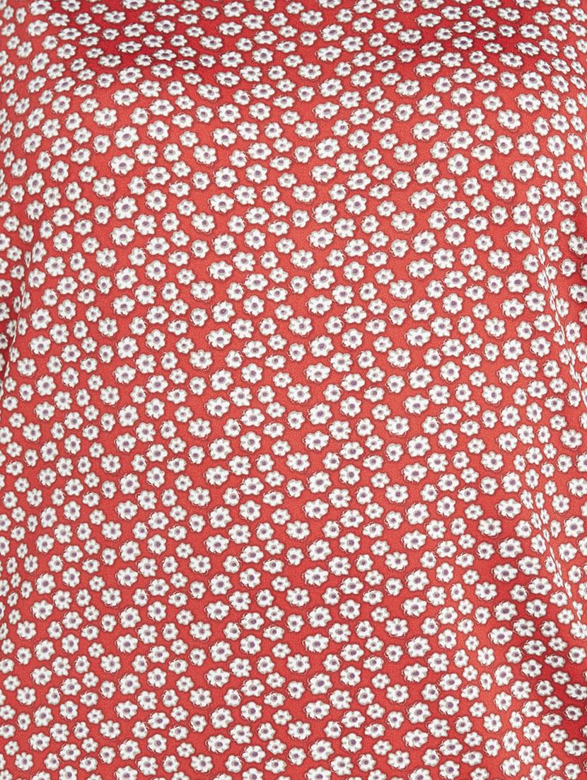 orange floral printed top - 11958419 - Standard Image - 3
