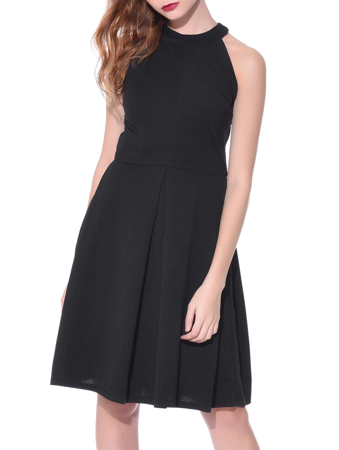 halter neck dress
