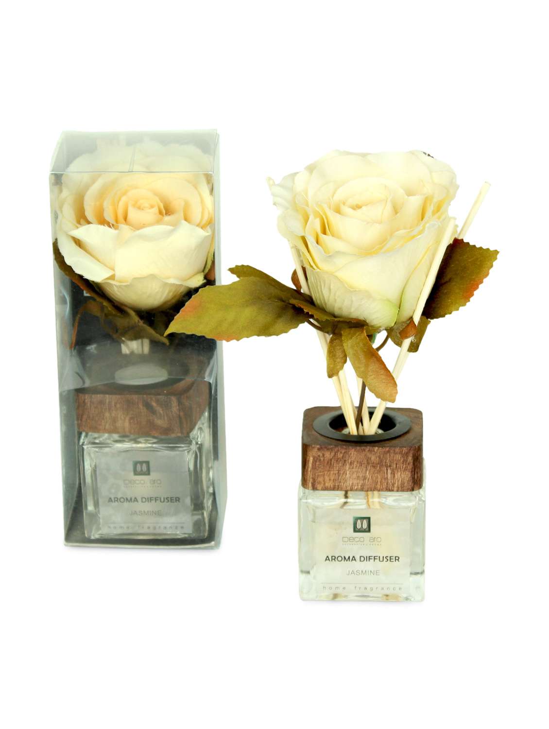 multicolour fragrant wood glass evergreen diffuser