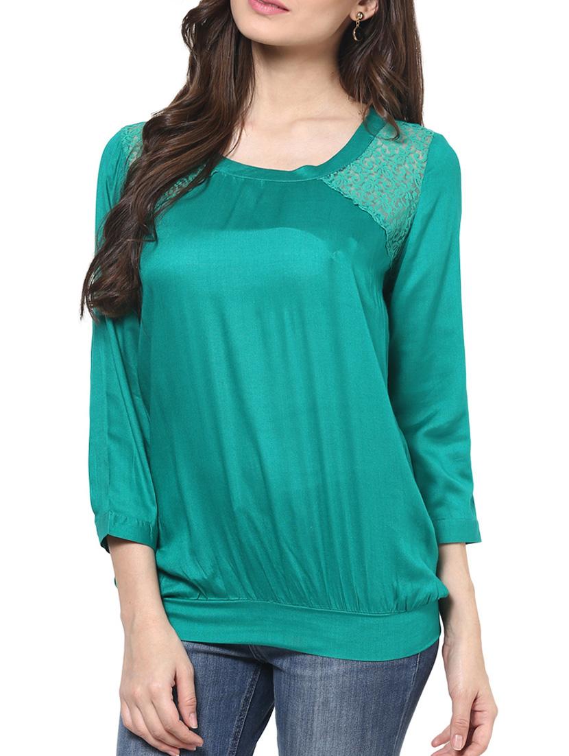 women's straight round neck top - 1204180 - Zoom Image - 0