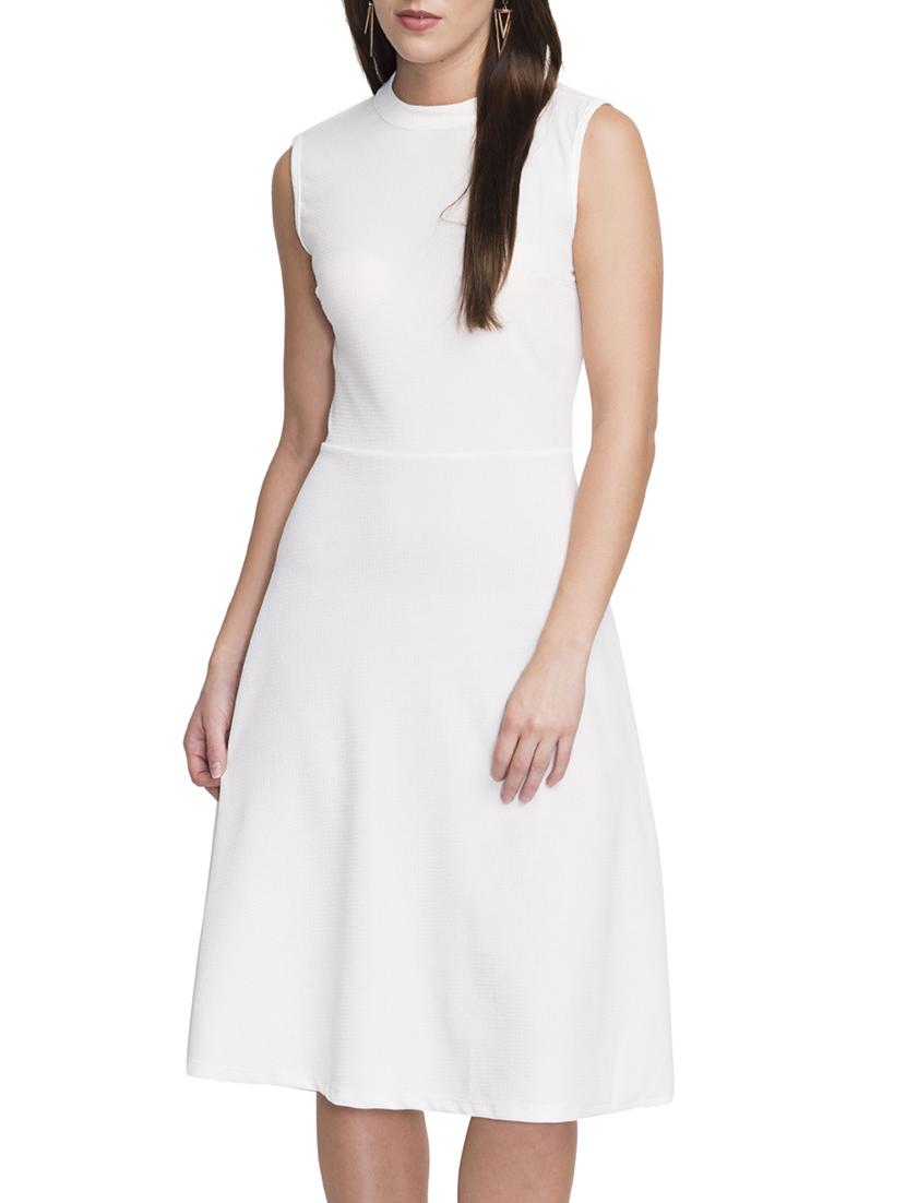 white lycra dress - 12059271 -  Zoom Image - 0