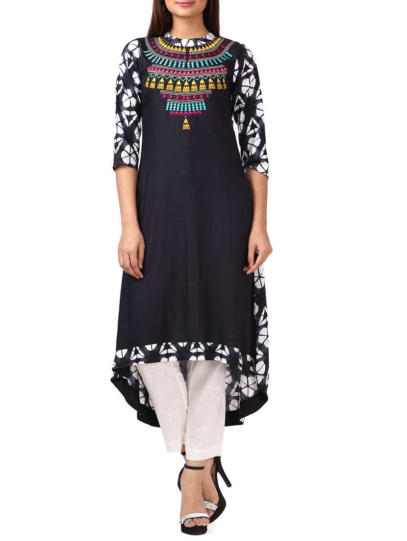 women's high-low kurta
