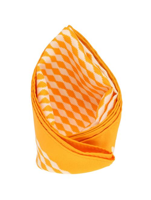 yellow micro fiber pocketsquare - 12114824 -  Standard Image - 0