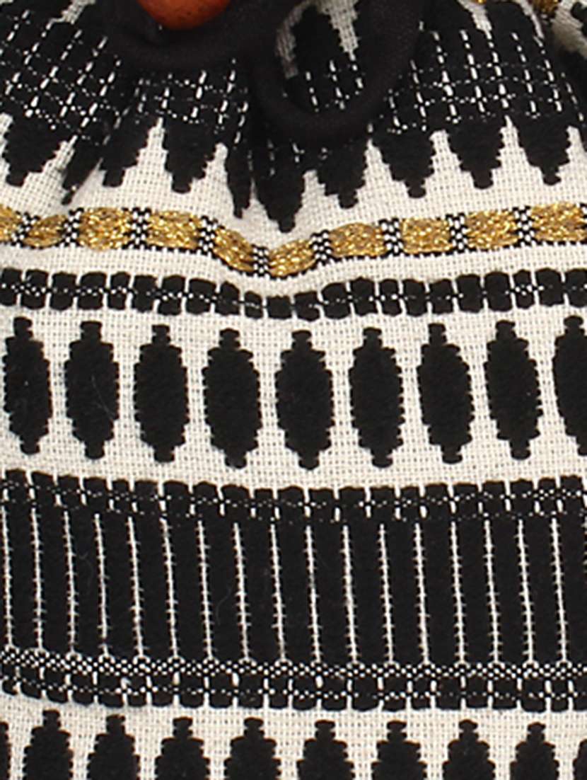 multi coloured cotton potli - 12155964 -  Standard Image - 3