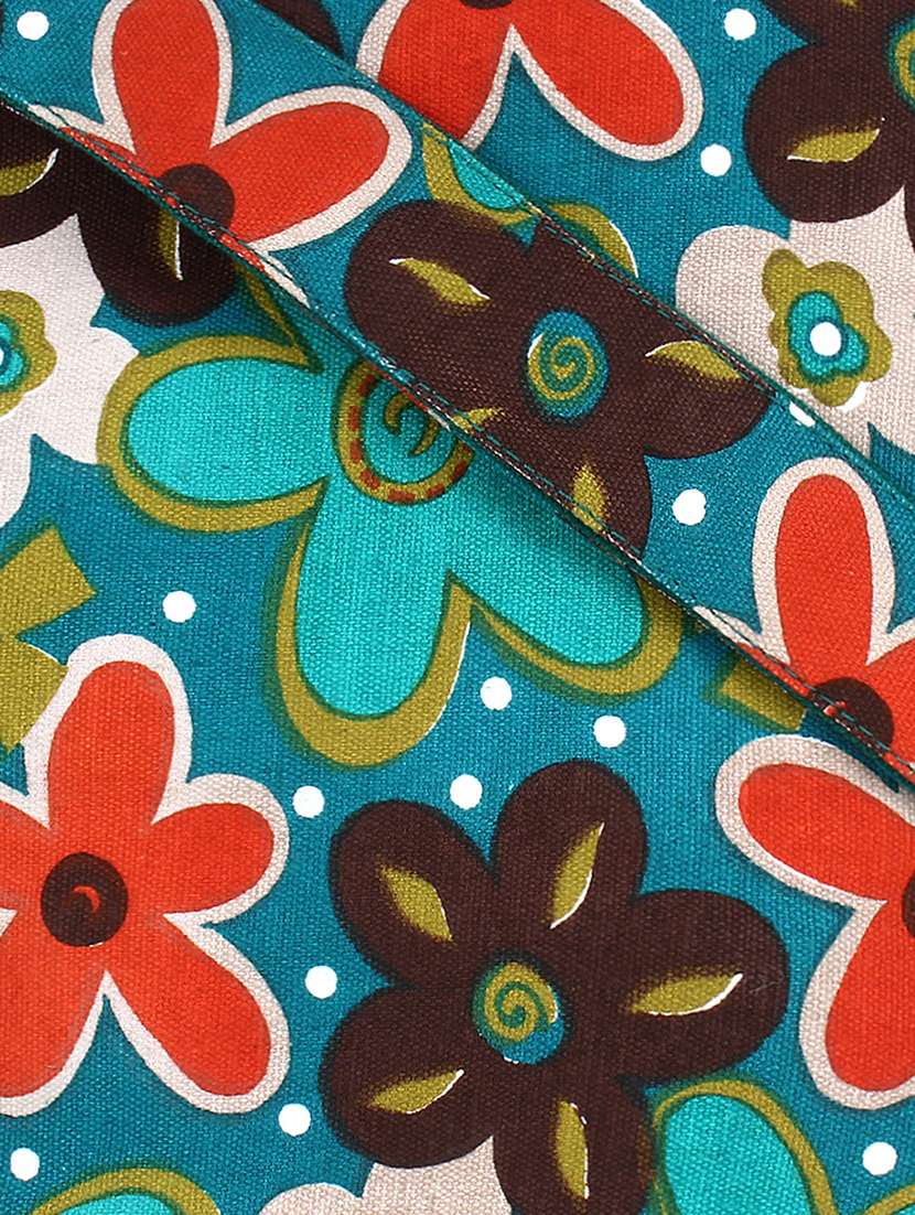 multi floral printed canvas sling bag - 12155967 -  Standard Image - 3