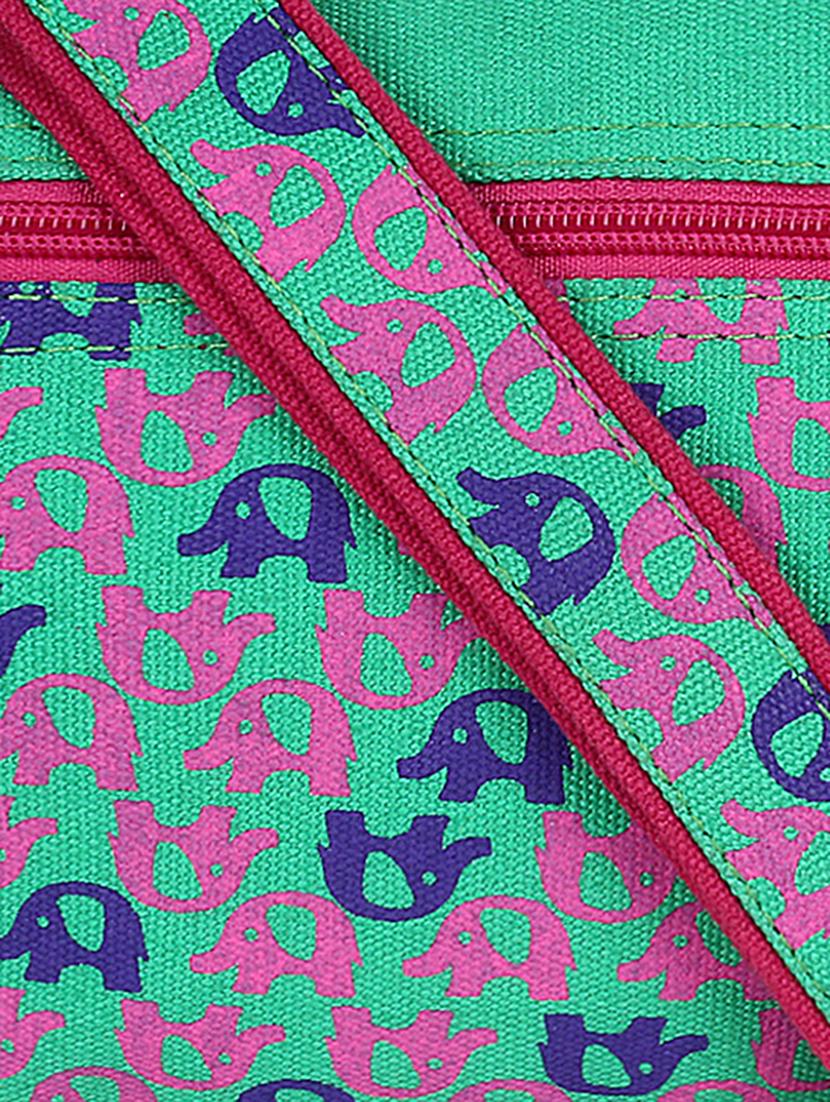multi printed canvas sling bag - 12155972 -  Standard Image - 3