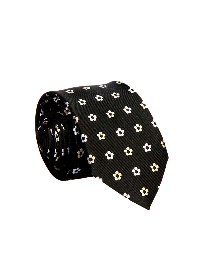 black color, micro fiber neck- tie