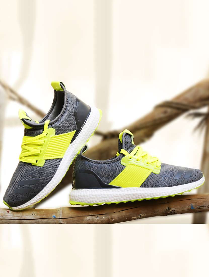 grey rubber pylon sport shoes