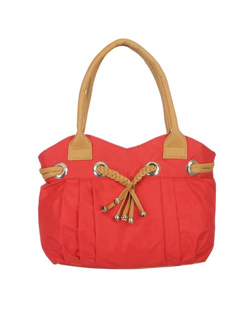 red canvas handbag - 12160557 - Standard Image - 0
