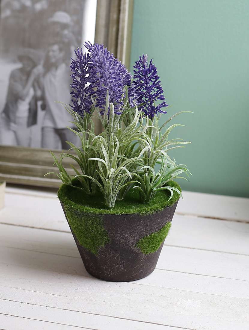 beautiful purple long sticks 18.5 cm artificial plant