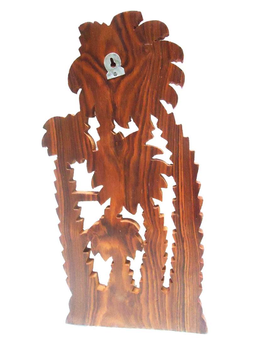 brown wooden key holder - 12163971 - Standard Image - 3