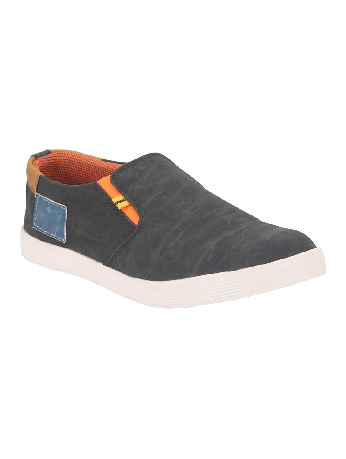 grey leatherette casua slipon - 12185245 - Zoom Image - 0