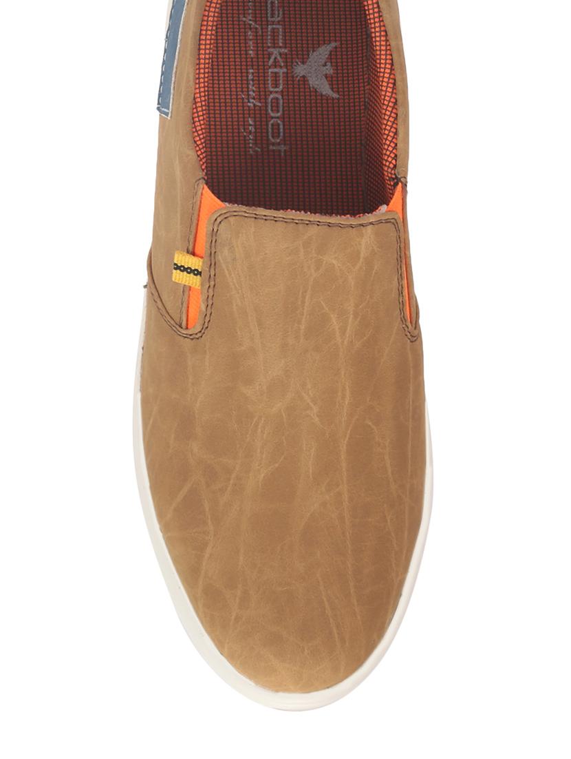 tan leatherette casual slipon - 12185246 - Standard Image - 3