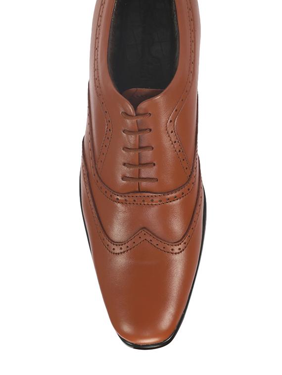 tan leather brouge - 12185252 - Standard Image - 3