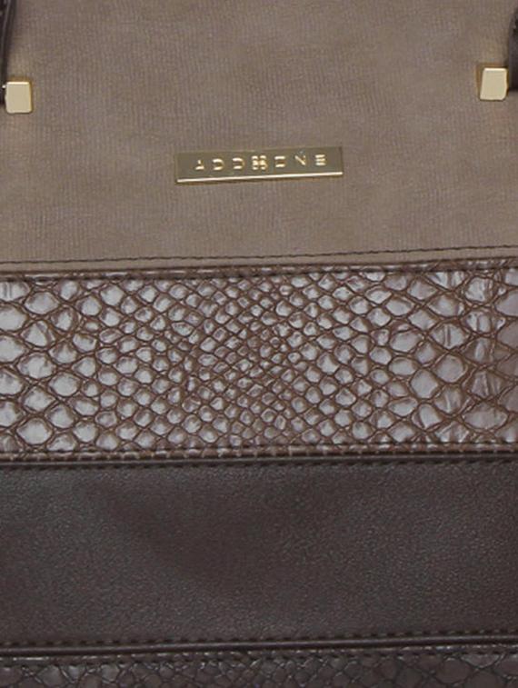 multi synthetic leather textured handbag with sling - 12203211 - Standard Image - 3