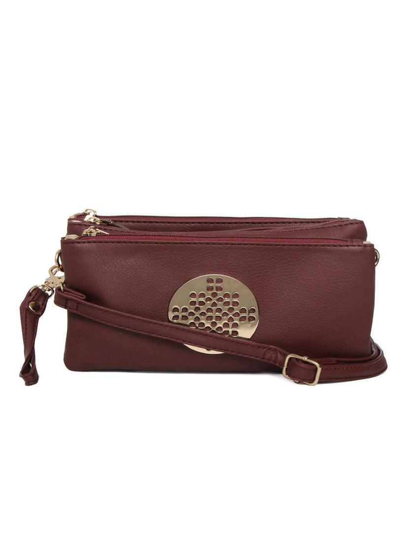 purple synthetic leather wallet - 12203229 -  Zoom Image - 0