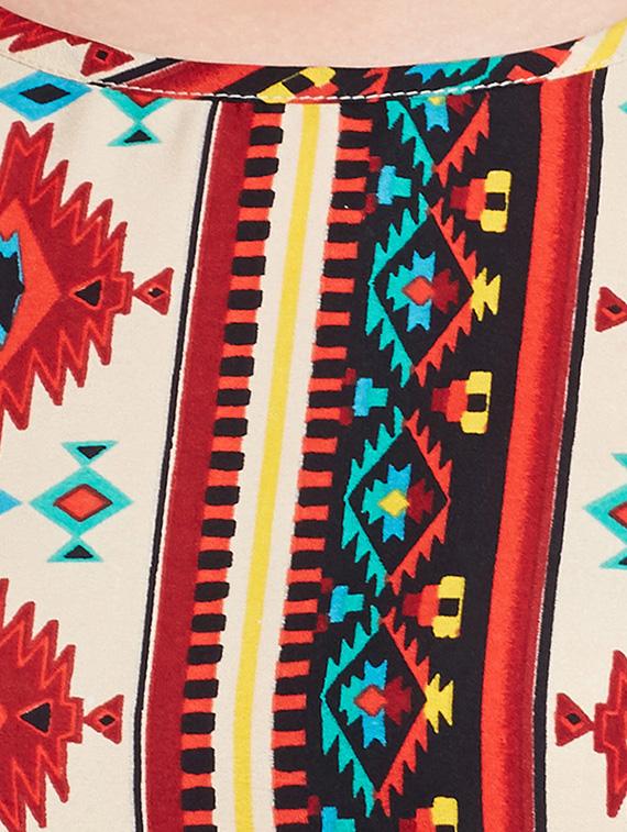 ikat print top - 12203386 - Standard Image - 3