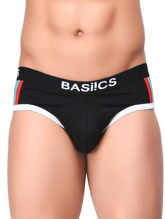 multi colored cotton brief - 12204942 -  Standard Image - 3