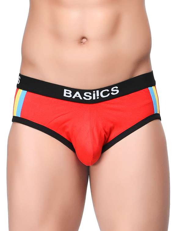 multi colored cotton brief - 12204943 -  Standard Image - 3