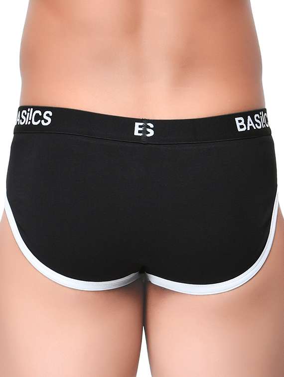 multi colored cotton brief - 12204977 -  Standard Image - 3