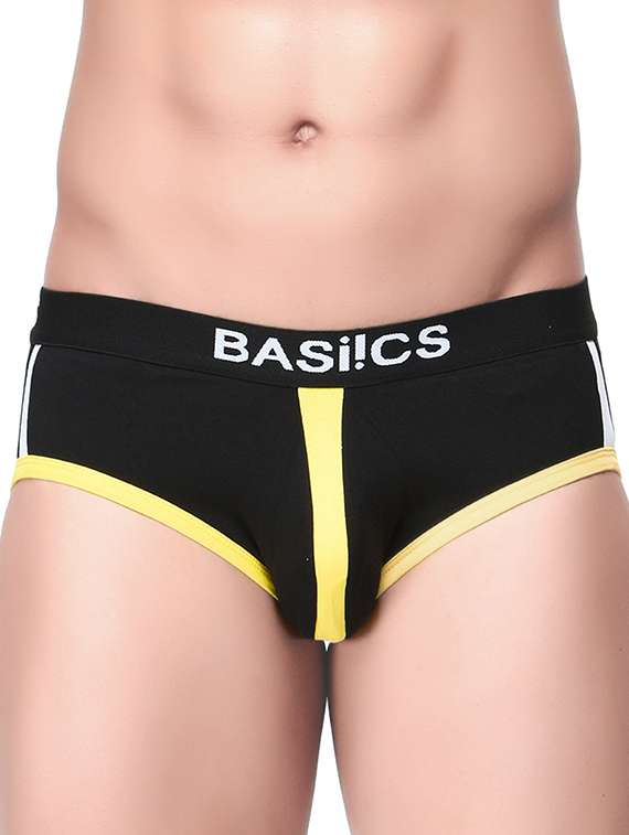 multi colored cotton brief - 12204985 -  Standard Image - 3