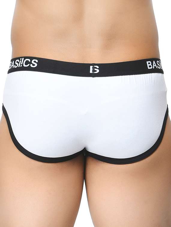 white cotton brief - 12205065 -  Standard Image - 3