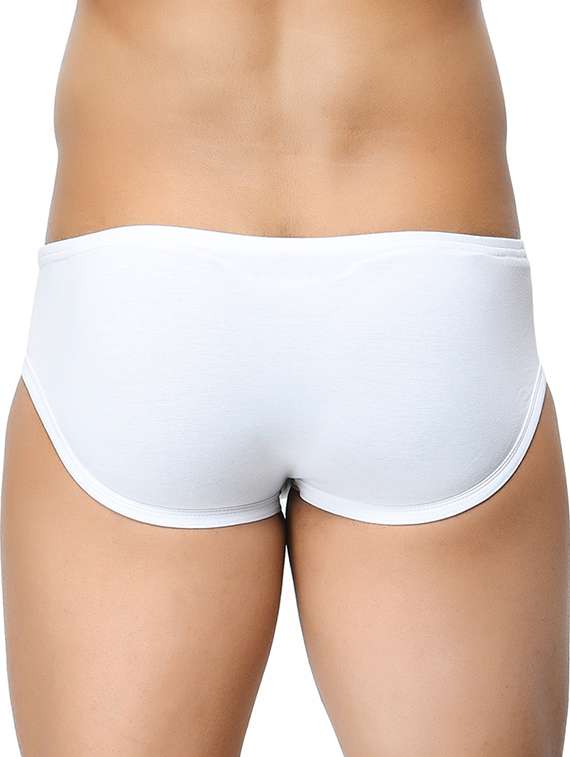 white cotton brief - 12205071 -  Standard Image - 3