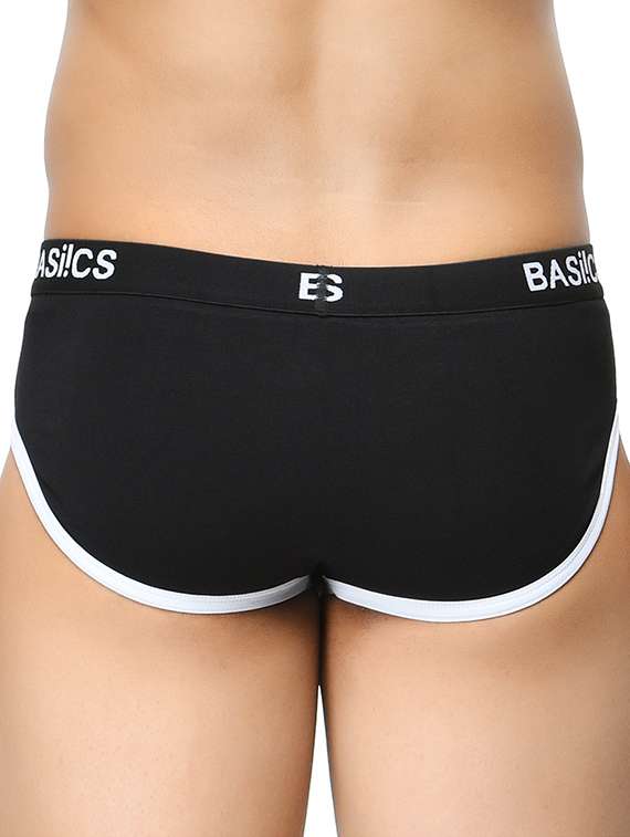 black cotton brief - 12205072 -  Standard Image - 3