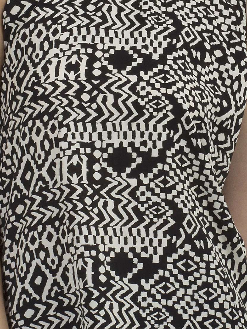 women's straight round neck top - 12205224 -  Standard Image - 3