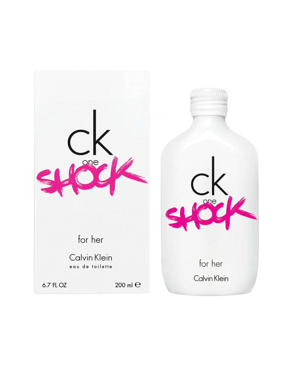 ck one shock edt for women 200 ml