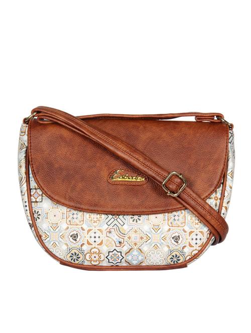 multi synthetic leather sling bag - 12239854 - Standard Image - 0