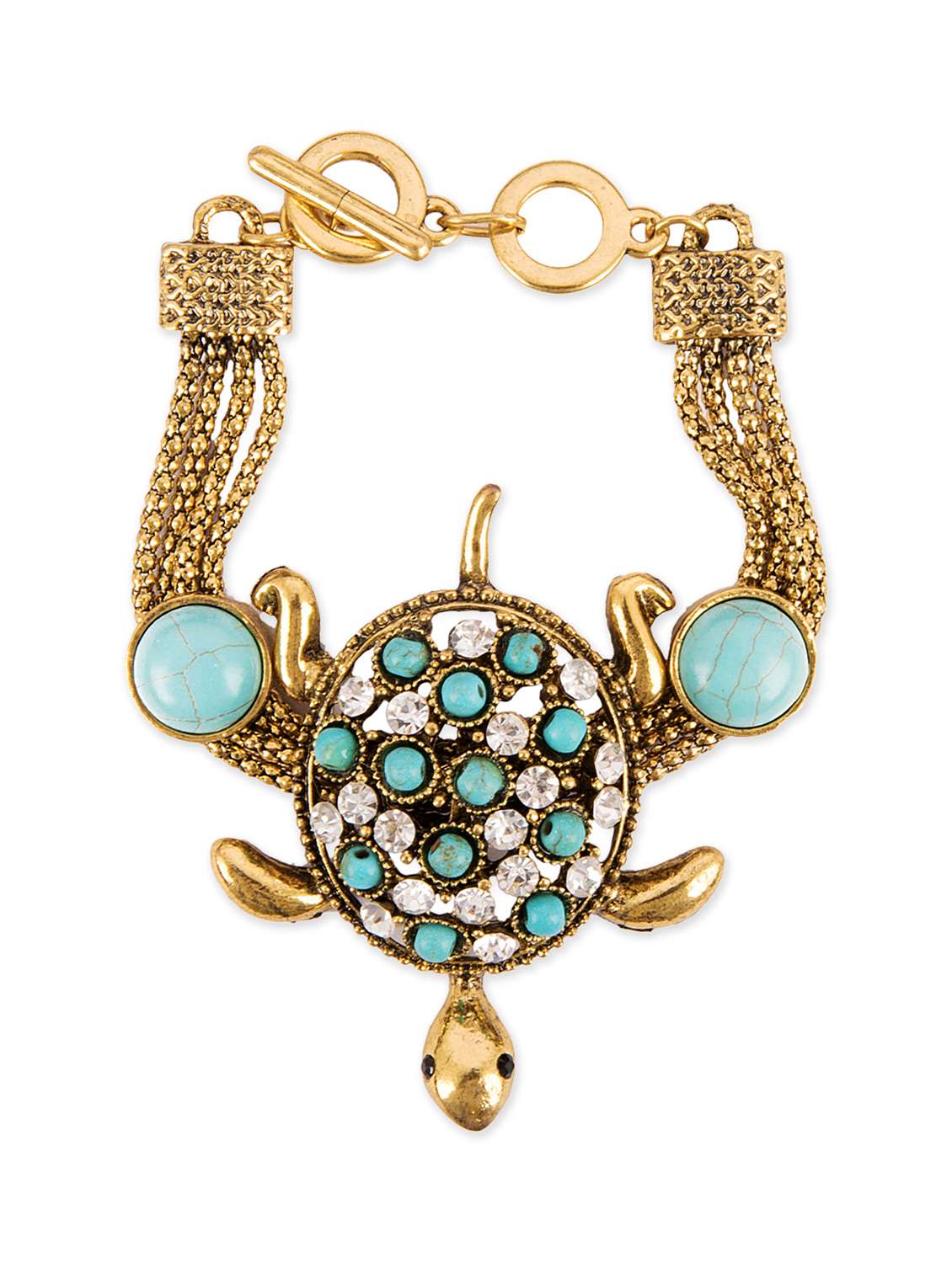 Diva Walk blue alloy  bracelet