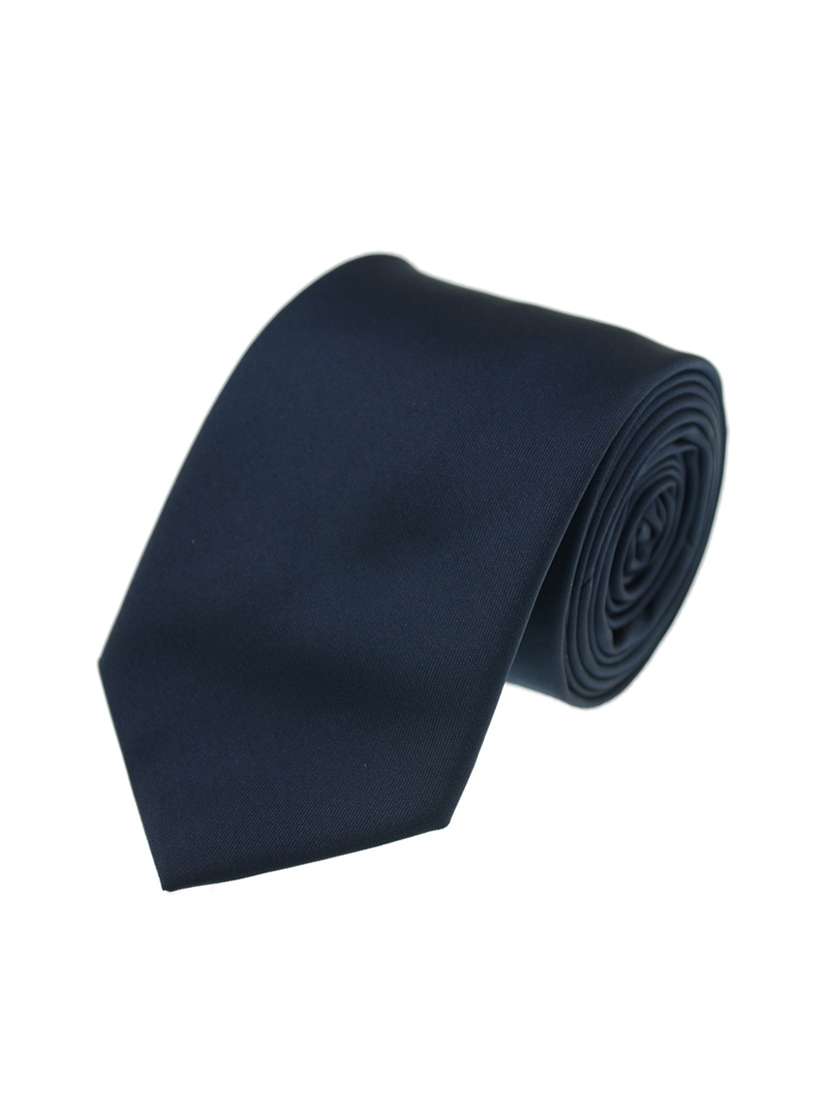 blue micro fiber tie