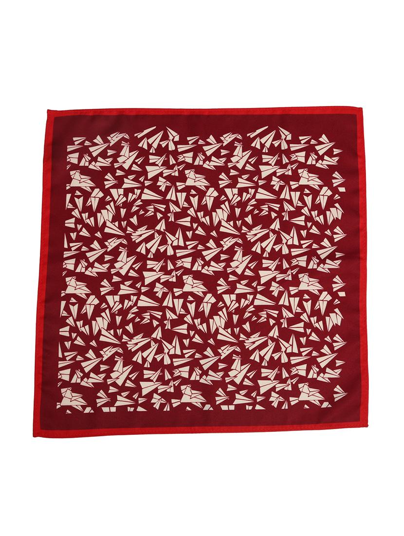 red micro fiber pocketsquare - 12253884 - Zoom Image - 0