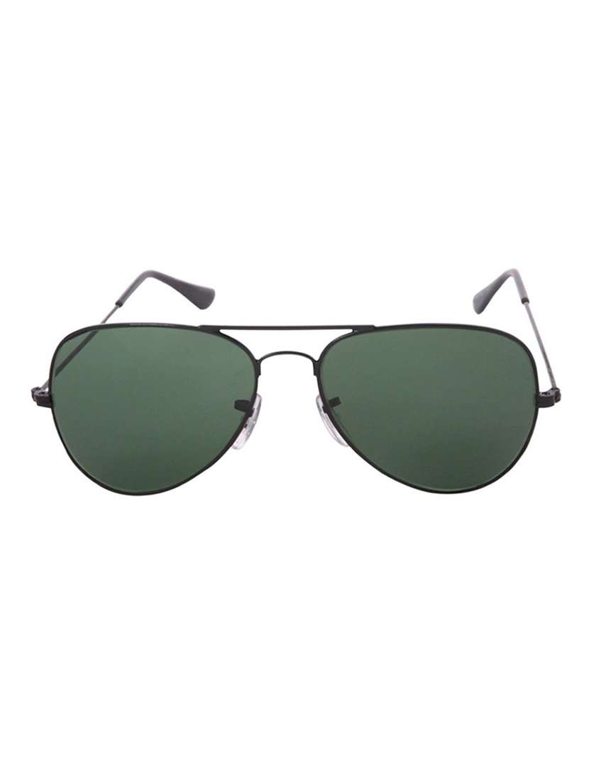 black metal aviator men sunglass