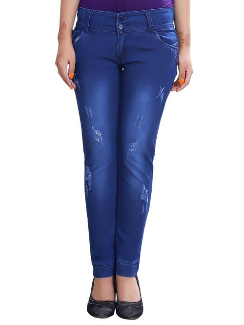 dark blue denim jeans - 12265280 -  Standard Image - 0