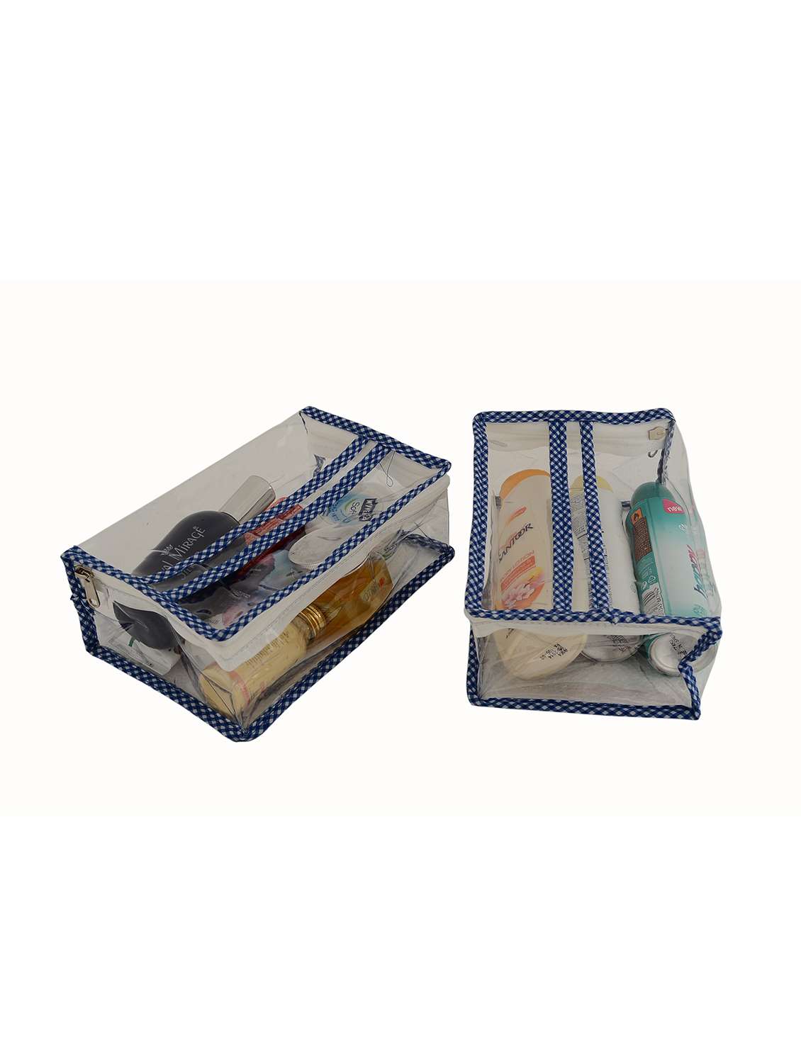 blue polyester utility bag (set of 2)