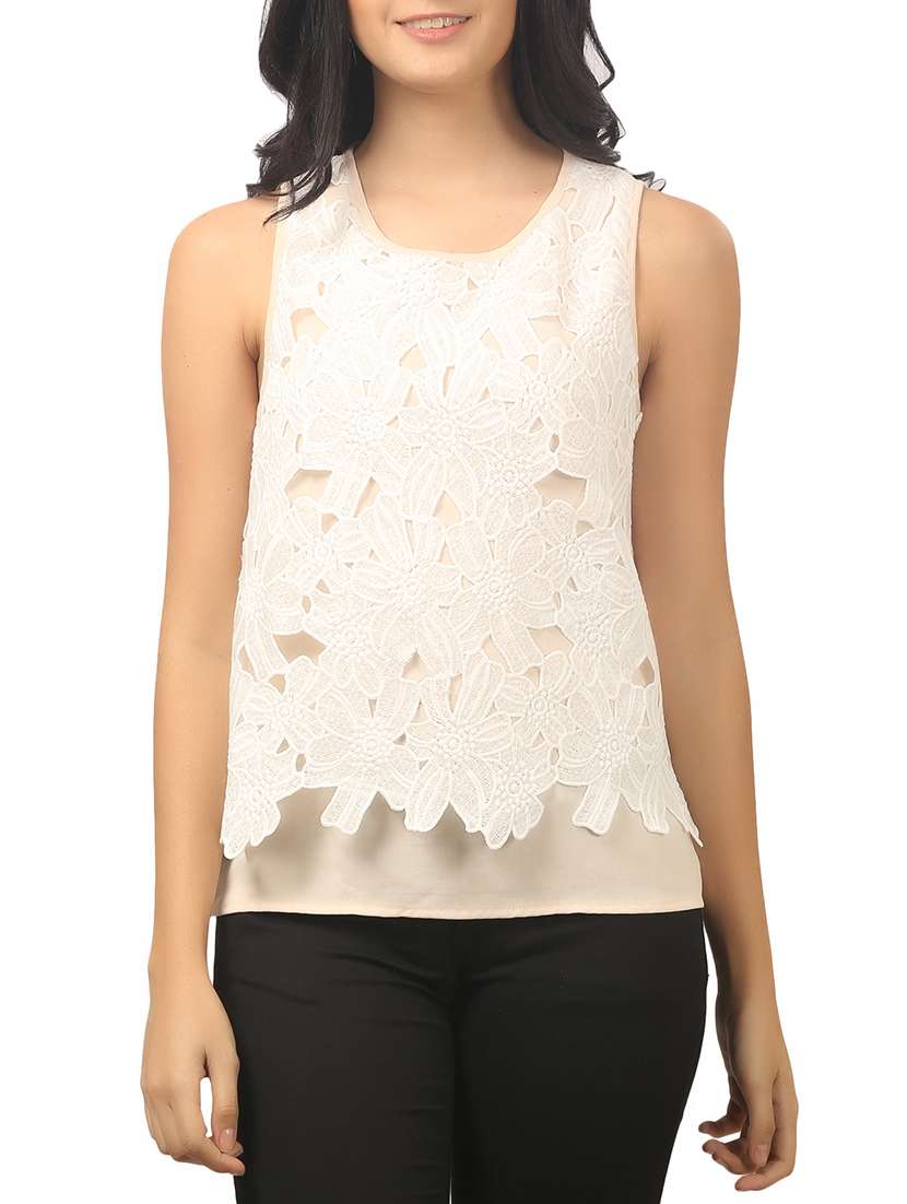women's tank top round neck top