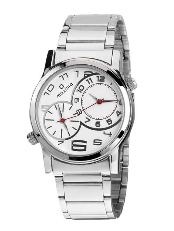 Buy online Maxima Attivo Analog White Dial Men's Watch 22722cmgi