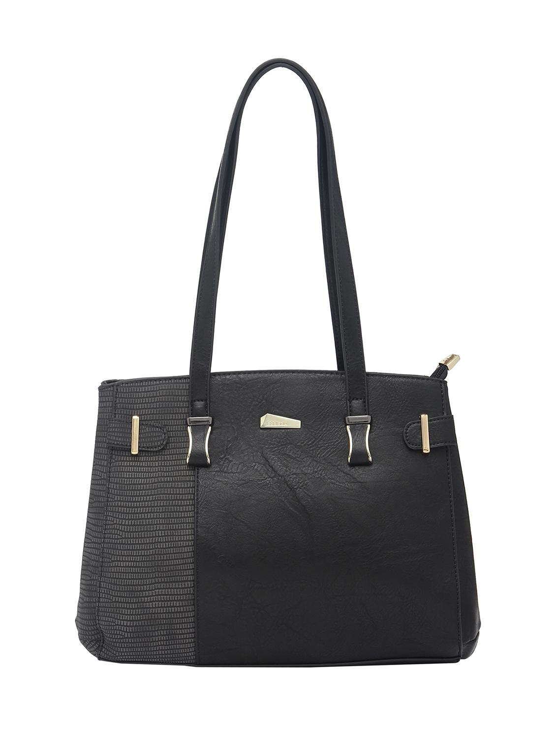 black synthetic leather handbag - 12306288 - Zoom Image - 0