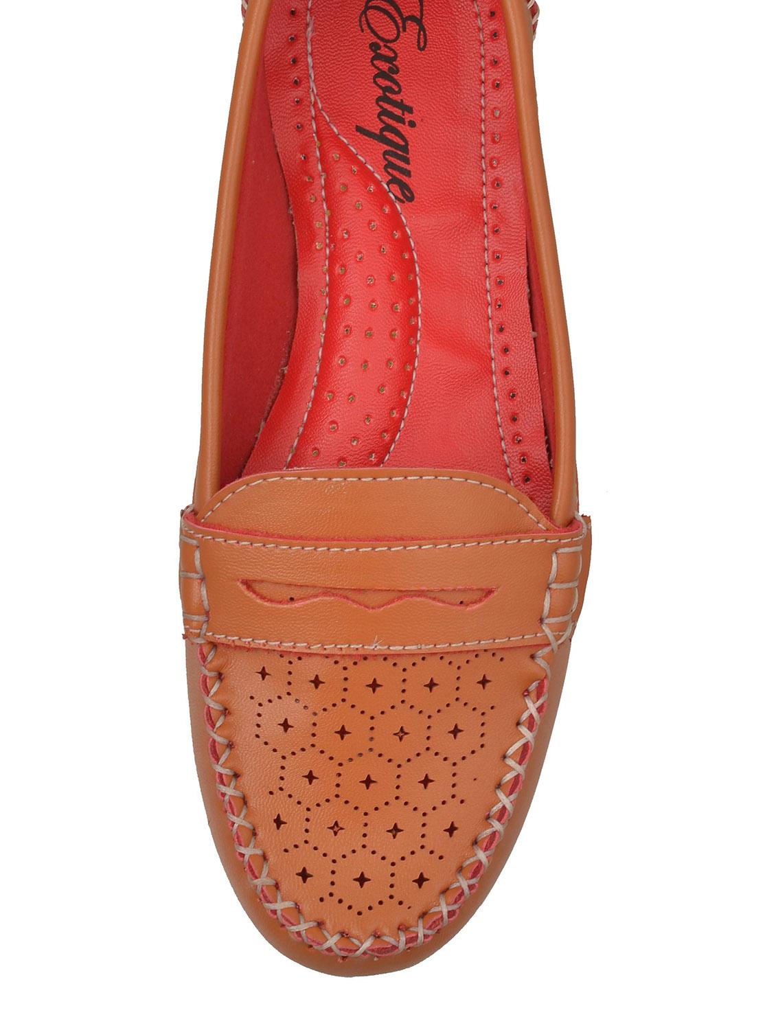 tan leatherette loafer - 12326572 - Standard Image - 3