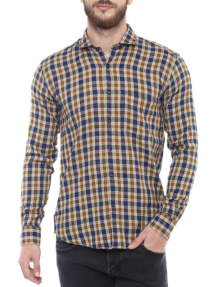 multi cotton casual shirt
