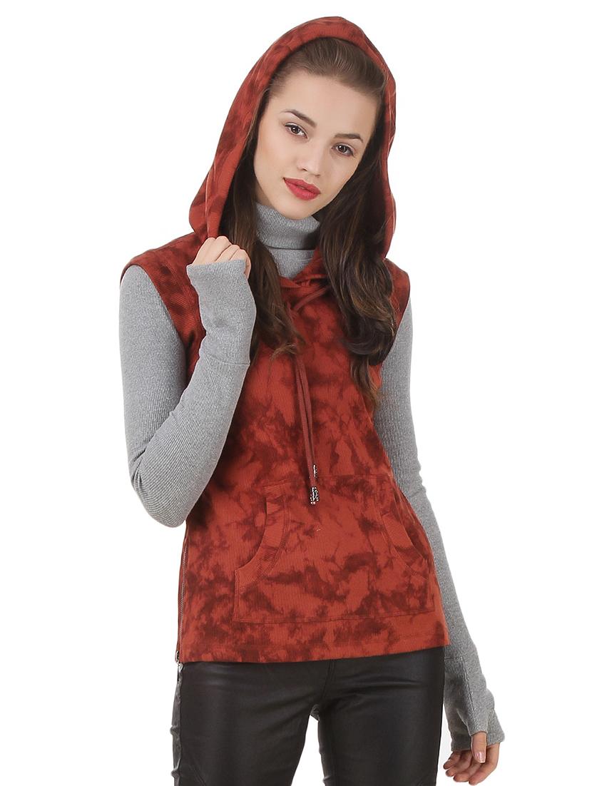 tie & dye hooded sweatshirt - 12369829 - Zoom Image - 0