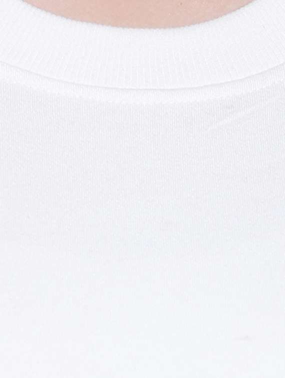 eyelet detail round neck sweatshirt - 12369836 - Standard Image - 5