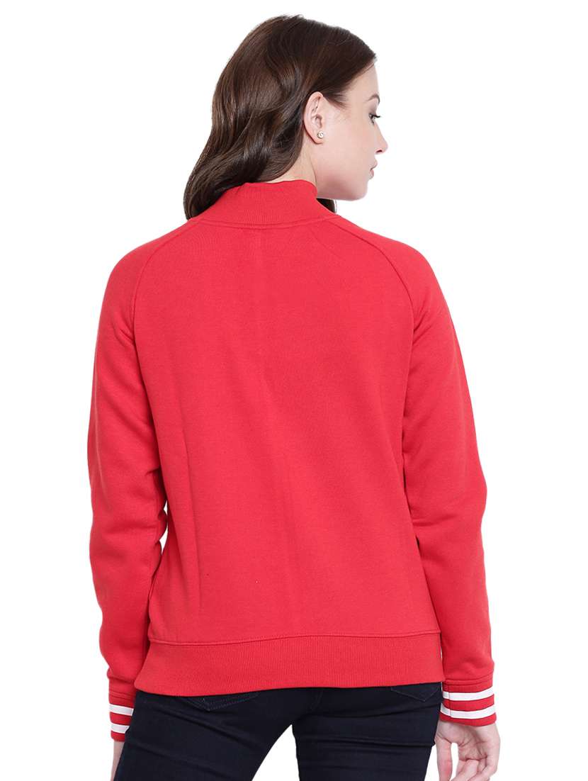 red fleece sweatshirt - 12369839 - Standard Image - 3