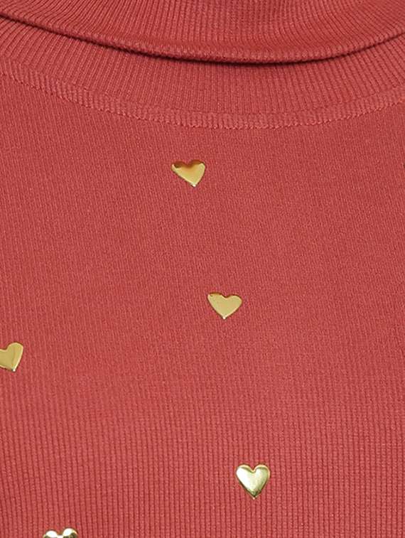 embellished cotton sweatshirt - 12369850 -  Standard Image - 5